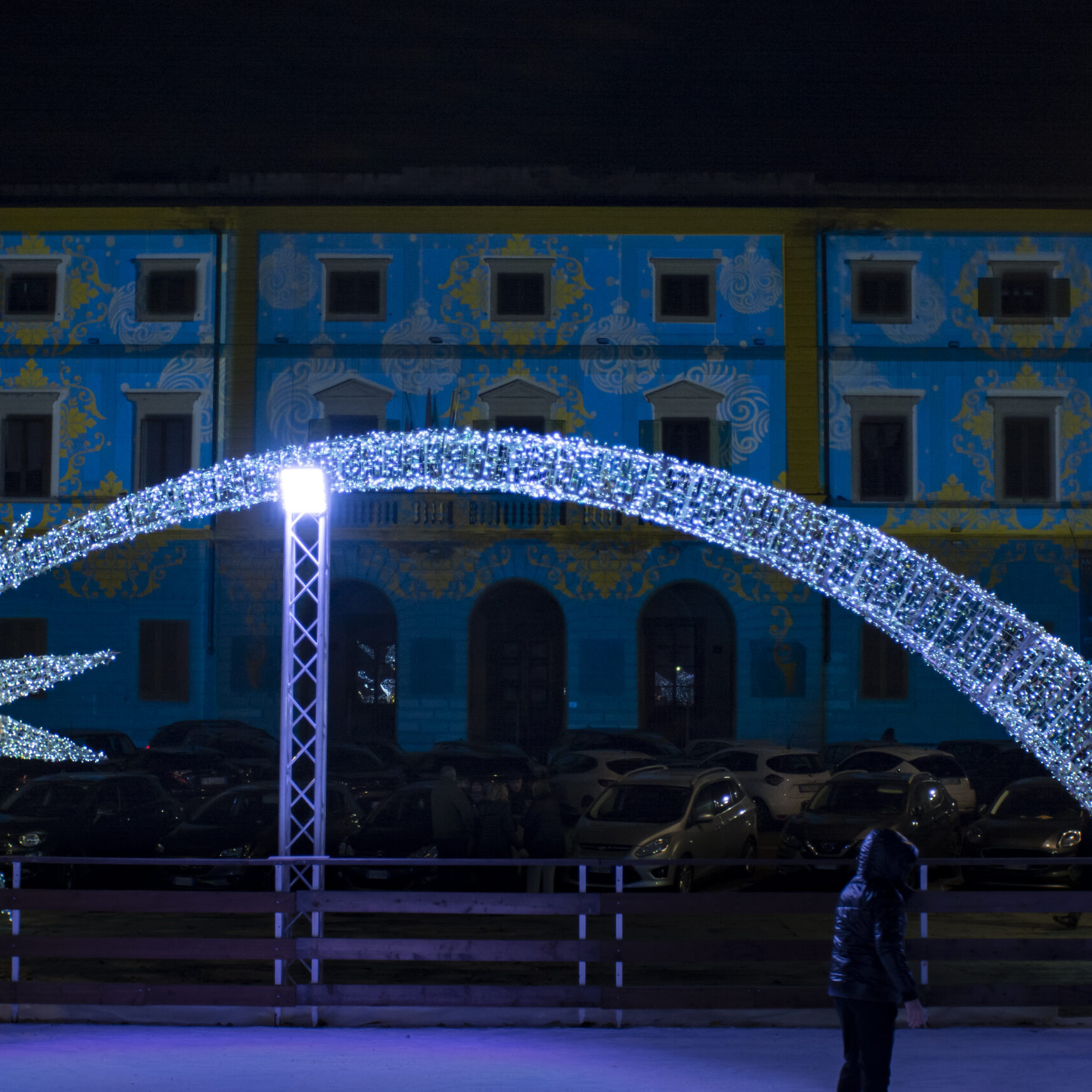 installazione Stella di Natale